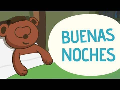 "شب بخیر" به زبان اسپانیایی